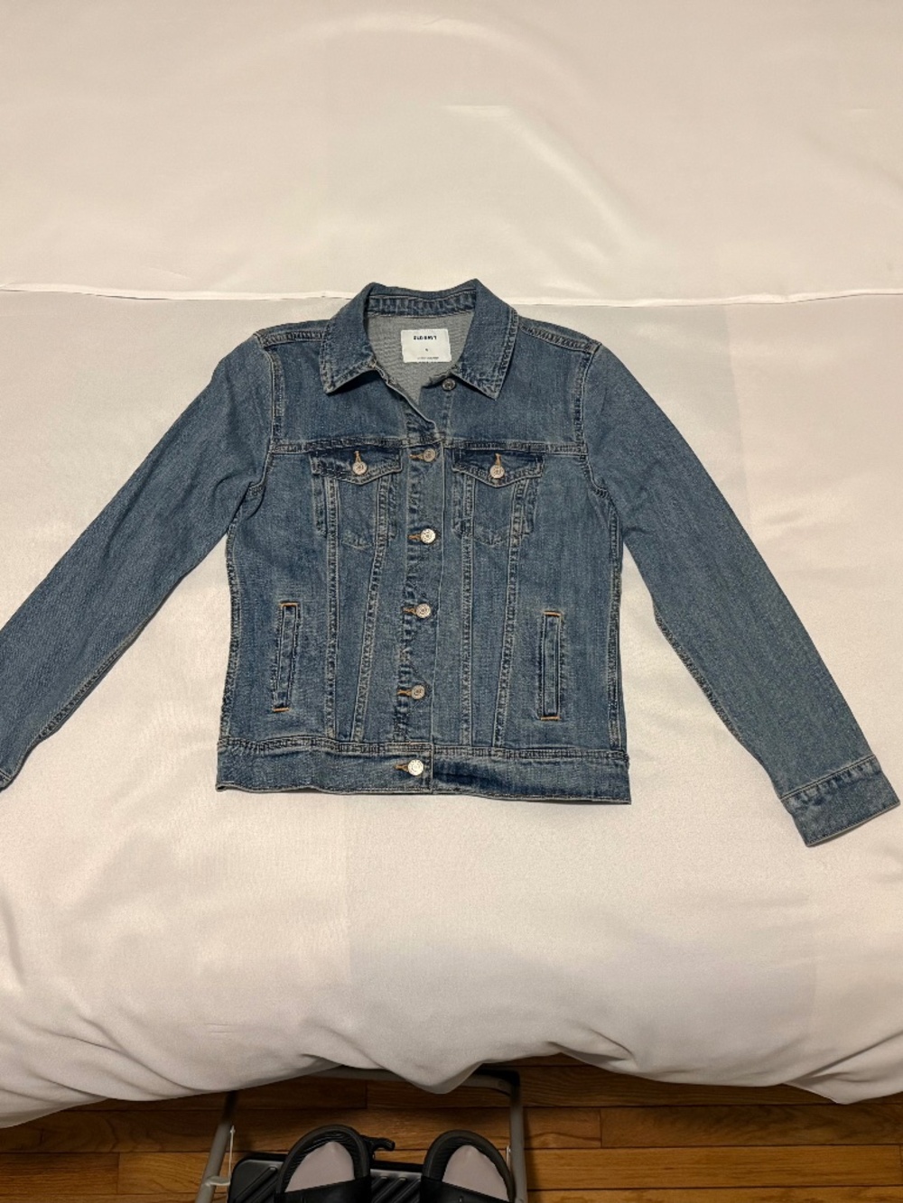 Old Navy Women's Classic Denim Jean Jacket Size Small Medium Wash